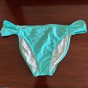 GOING TO GOODWILL APRIL 30– 
PINK by Victoria Secret aqua bikini bottom